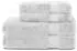 Komfortec Handtuchset 4-teilig 100% Baumwolle, 2x 50x100cm & 2x 70x140cm, Frottee, Weiß (2er-50x100-und-2er-70x140-weiß-amz)