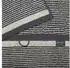 ROSS Duschtuch schmaler Querstreifen 70x140cm schiefer, natur (39005941-0)