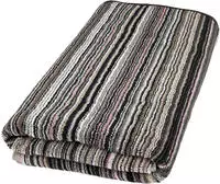 ROSS Saunatuch "Missoni-Serie" aus feinster Baumwolle, dezente Streifen,...