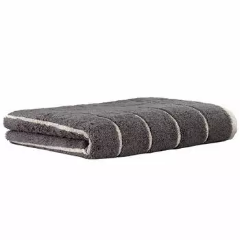 Caw&ouml; Handtuch Balance 6232-73 Anthrazit Streifen 80x150cm