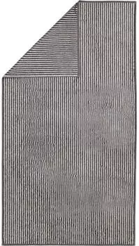 Caw&ouml; Handtuch Two-Tone 480-73 Basalt 80x150cm