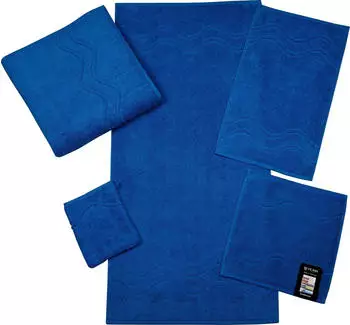 ROSS G&auml;stehandtuch Cashmere feeling 30x50cm (6 Stk.) blau (ozean) (40248250-0)