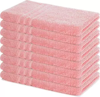 Lavea Handtuch Set Elena (8-St) 50x100 cm Pastellrosa
