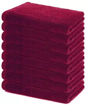 Lavea Handtuch Set Sydney 40x70 cm (8-St) Bordeaux