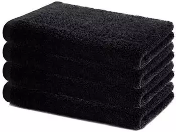 Lavea Handtuch Set Sydney 40x70 cm (4-St) Schwarz