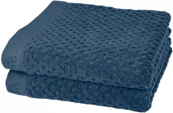 ROSS Handt&uuml;cher Harmony 50x100cm (2 Stk.) blau (denim) (30027542-0)