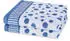 ROSS Handtücher Punkte, allover 50x100cm (2 Stk.) blau, weiß (89758153-0)