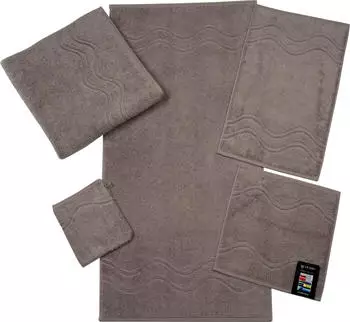 ROSS Seiftuch Cashmere feeling 30x30cm (6 Stk.) grau (flanell) (19138102-0)