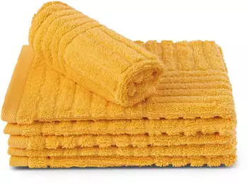 ROSS Waschhandschuh CARRE 16x22cm (6 Stk.) gelb (sonne) (39104210-0)