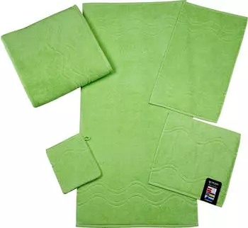 ROSS Waschhandschuh Cashmere feeling 16x22cm (6 Stk.) gr&uuml;n (apfelgr&uuml;n) (42578938-0)