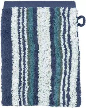 ROSS Waschhandschuh Sinfonie 16x22cm (6 Stk.) blau (denim) (61385034-0)