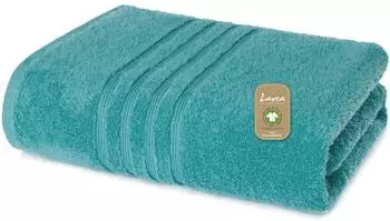 Lavea Handtuch Bali 50x100 cm (1-St) Ozeanblau