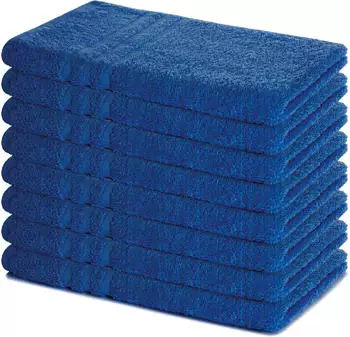 Lavea Handtuch Set Elena (8-St) 50x100 cm Royalblau