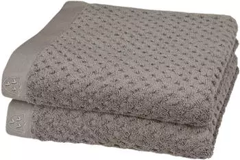 ROSS Handt&uuml;cher Harmony 50x100cm (2 Stk.) grau (flanell) (78860923-0)