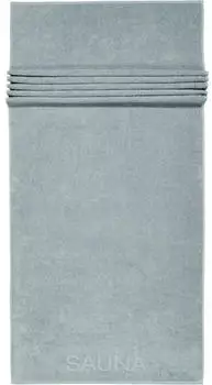 Caw&ouml; Saunatuch Pure 6501-426 Mystic Green 80x200cm