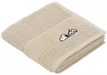 Vossen G&auml;stetuch 30 x 50 cm Peanuts Sleepy Snoopy, Frottee (1-St) tibet