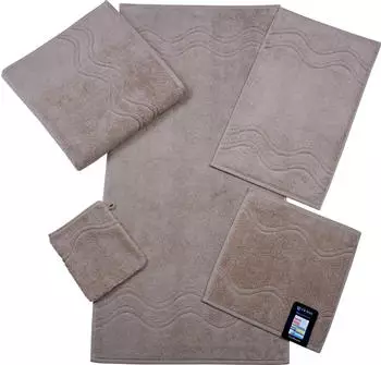 ROSS G&auml;stehandtuch Cashmere feeling 30x50cm (6 Stk.) braun (cappuccino) (55203132-0)