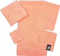 ROSS G&auml;stehandtuch "Cashmere feeling" 100% Baumwolle, mit Wellen-Bord&uuml;re,...