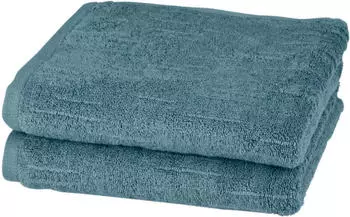ROSS Handtuch Premium 50x100cm (2 Stk.) blau (petrol) (93770551-0)