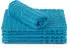 ROSS Waschhandschuh CARRE 16x22cm (6 Stk.) blau (ozean) (47438825-0)