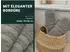 ZOLLNER Saunatuch 2er-Set, Baumwolle, 70x180cm, 450g/m², taupe (00000132-070180-948)
