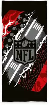 Herding NFL Fitness-Tuch mit Flap, Polyester, 50x110+15cm (6941601547)