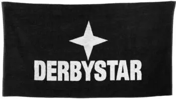 Derbystar Duschtuch Promo V24 schwarz/wei&szlig;, 70x130cm (8112000000)