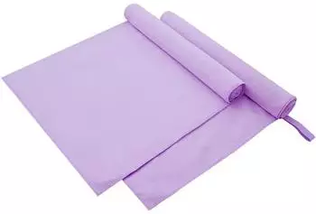 vidaXL Sporthandt&uuml;cher 2er-Set lila 180x90cm