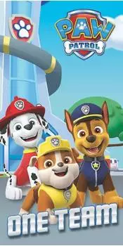 Jerry Fabrics Paw Patrol Bade-/Strandtuch 70x140cm (1110131)