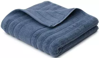 G&ouml;zze Mailand Frottier-Handtuch 50x100cm, 70% Bio-Baumwolle/30% Viskose, blau (130000-4-53)