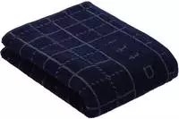bugatti Badetuch "Perezzi" Jacquard in smartem Karolook