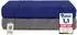 Komfortec Saunatuch Set 2er 80x200cm, 100% Baumwolle, anthrazit/navyblau (2er-80x200-anthrazit-navyblau)