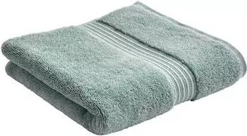 Christy Supreme Handtuch 100% Baumwolle 650g/m&sup2; mineral blau 50x100cm (75421764-0)