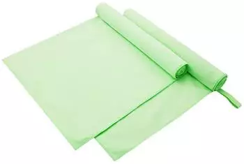 vidaXL Sporthandtücher 180x90cm grün, 2er-Set