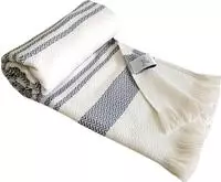 framsohn frottier Hamamtuch "Boho Living - Zick Zack Muster" 100x180, zick zack...