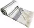 Framsohn Boho Living Zick-Zack Hamamtuch grau, Baumwolle, 100x180cm (38510009)