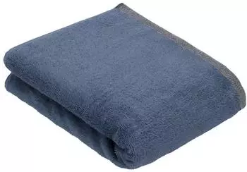 Bugatti Prato Duschtuch 67x140cm, 100% Baumwolle, shadow blue (4730)