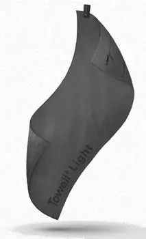 Stryve Towell+ Light Sporthandtuch Mikrofaser, iron grey (100400802)