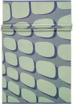 Vossen Shadow Play Strandtuch soft green, 100x180cm
