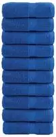 vidaXL Premium-Wascht&uuml;cher SOLUND 10 Stk. Blau 30x30 cm 600 g/m&sup2;