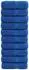 vidaXL SOLUND Waschhandtücher 10er-Set, blau, 30x30cm, 600g/m² (137181)