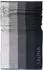 Lashuma Helsinki Saunahandtuch Frottee 85x200cm grau-schwarz