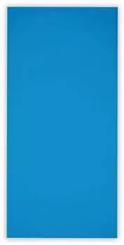 ZOLLNER Strandlaken 100x200cm, 100% Baumwolle, t&uuml;rkis