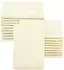 ZOLLNER Waschlappen 70% Baumwolle 30% Polyester, gelb, 16x22cm, 20er-Set (ZOLLNER)