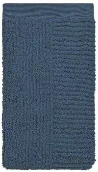 Zone Denmark Classic Handtuch, Baumwolle, dunkelblau, 100x50cm (330116)