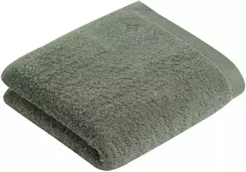 Vossen Waschhandschuh High Line 16 x 22 cm Baumwolle Gr&uuml;n