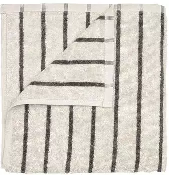 Blomus ARTO G&auml;stehandtuch 2er-Set, 100% Baumwolle, moonbeam/magnet, 30x50cm (67349)