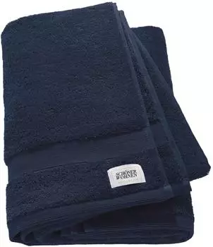 Sch&ouml;ner Wohnen Cuddly Duschtuch 70x140cm, nachtblau, 100% Baumwolle (78000-080-70-140)