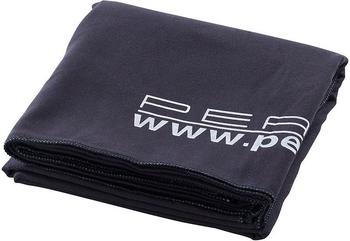 Pearl Agency Pearl Extra saugfähiges Mikrofaser-Badetuch 180x90cm schwarz