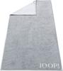 Joop! Duschtuch Classic Doubleface, Silber, Textil, 80x150 cm, Made in Germany,